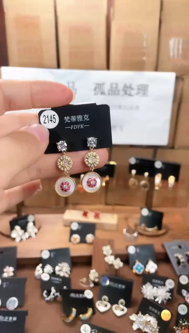 合金925银锆石梵2145