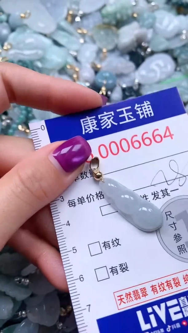 颈饰未镶嵌翡翠6664