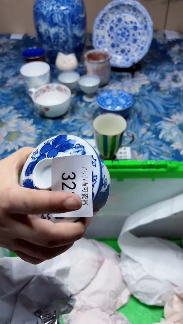 瓷片花****你323品均为默认瑕疵品.默认拍下告知