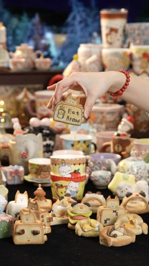 其他陶景德镇釉下彩手绘设计师款陶瓷