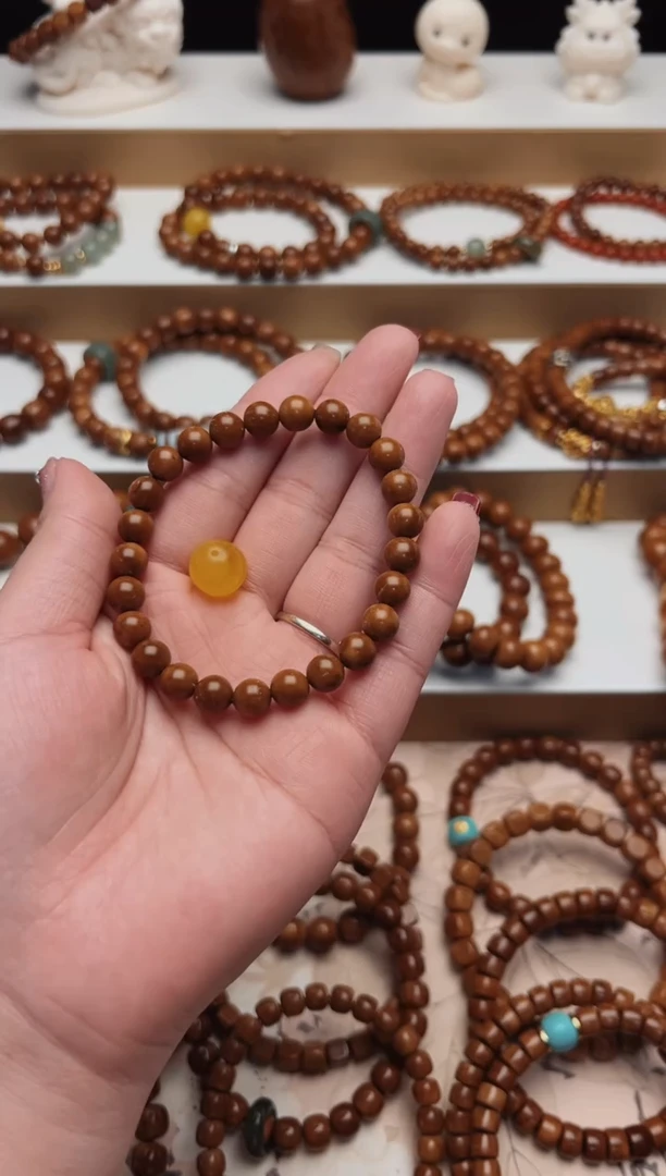 【闪购商品】库克吊坠库克菩提圆珠8mm