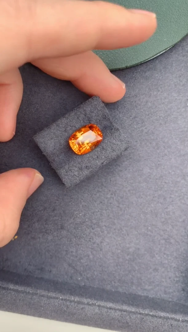 石榴石裸石未镶嵌6.8ct芬达DC