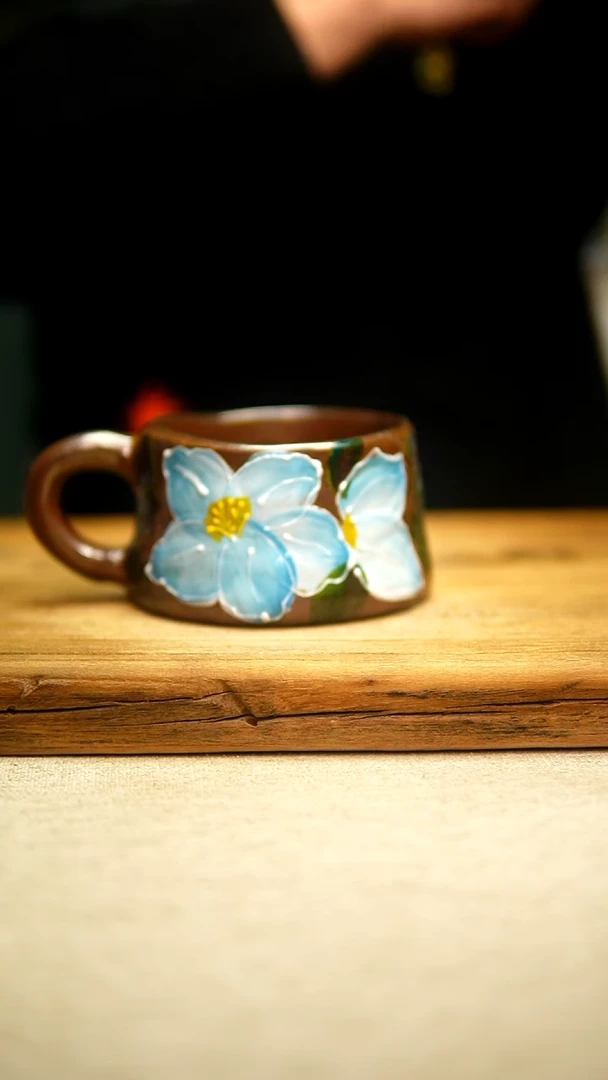 @@陶园瓷舍@@纯手工手绘@高温釉下彩