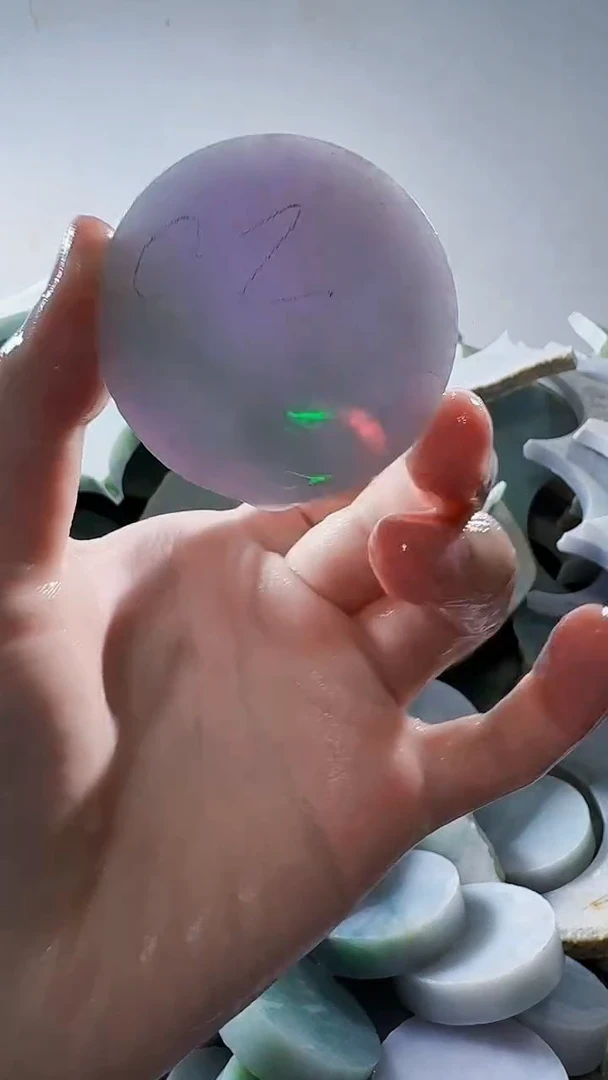 裸石翡翠缅甸翡翠A货文19
