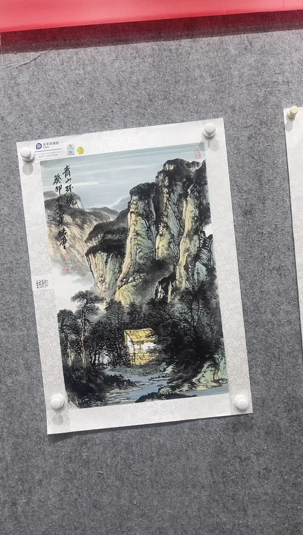 国画张传亭老师的作品3