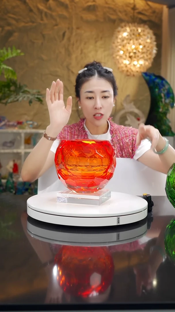 宝石红色聚宝盆52号