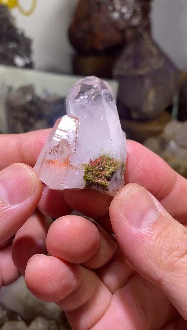 未镶嵌珠宝半成品水晶74号四川超七花园水晶