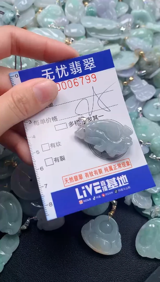 颈饰未镶嵌翡翠6799