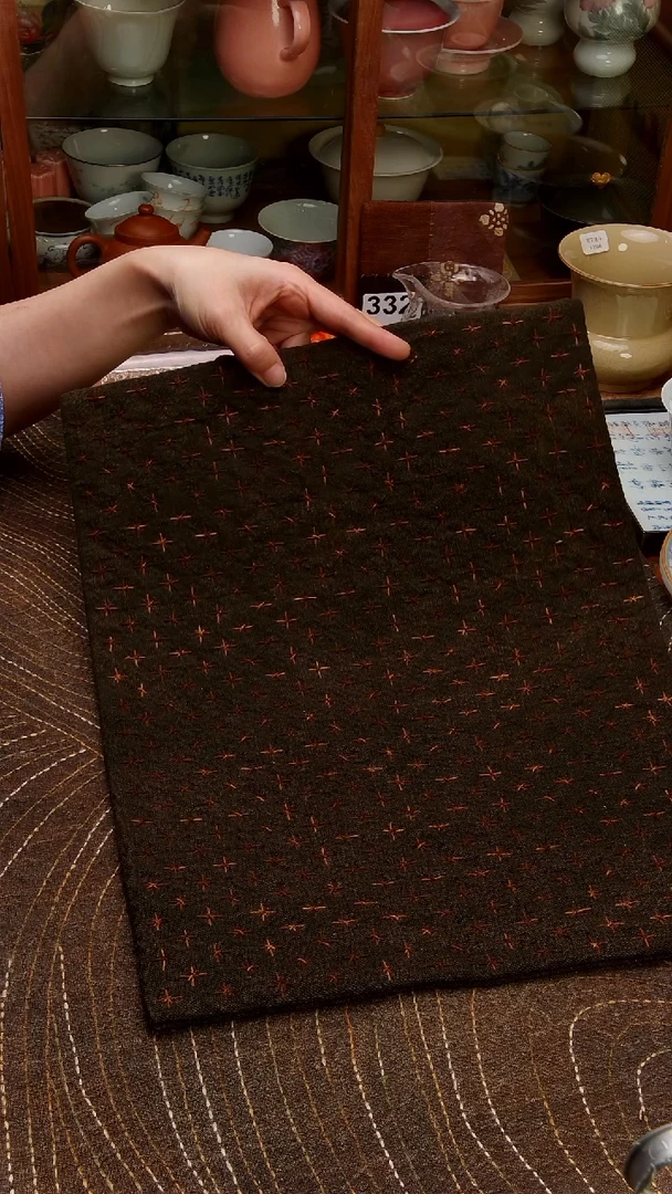 俏**东Cici手作刺子绣壶垫杯垫-813