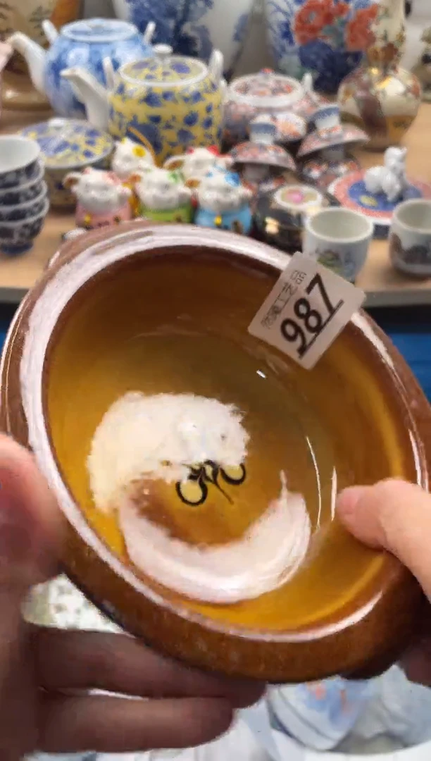 【闪购商品】瓷片987然曦海外工艺品****