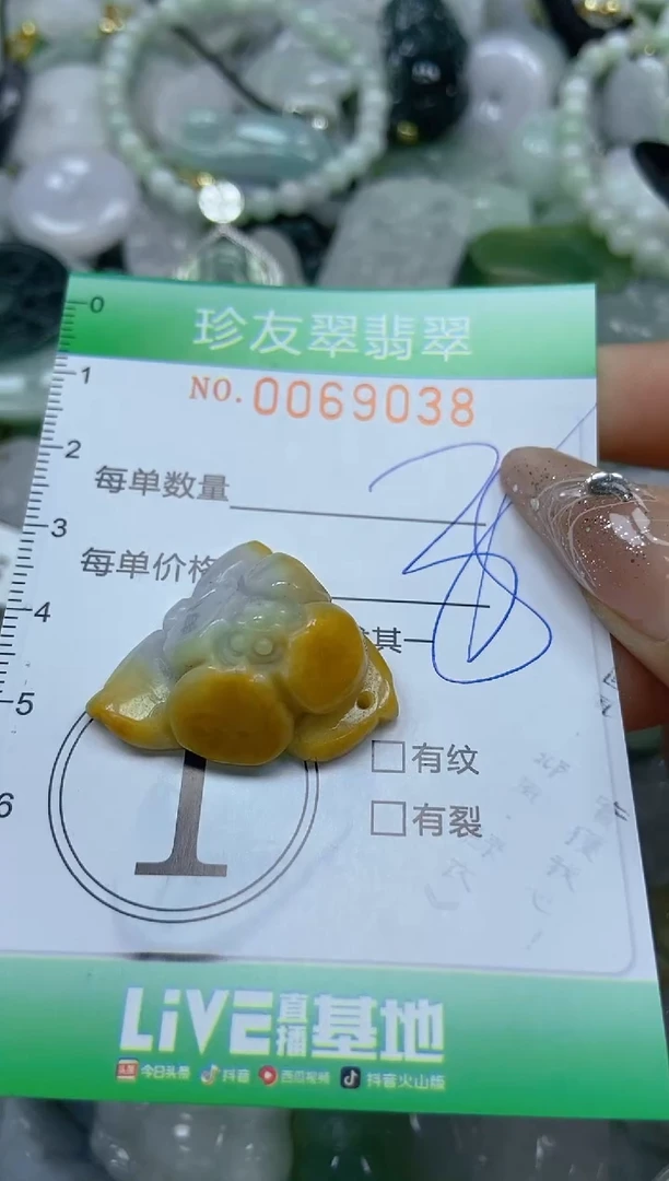 【闪购商品】翡翠颈饰未镶嵌闪购商品0069038