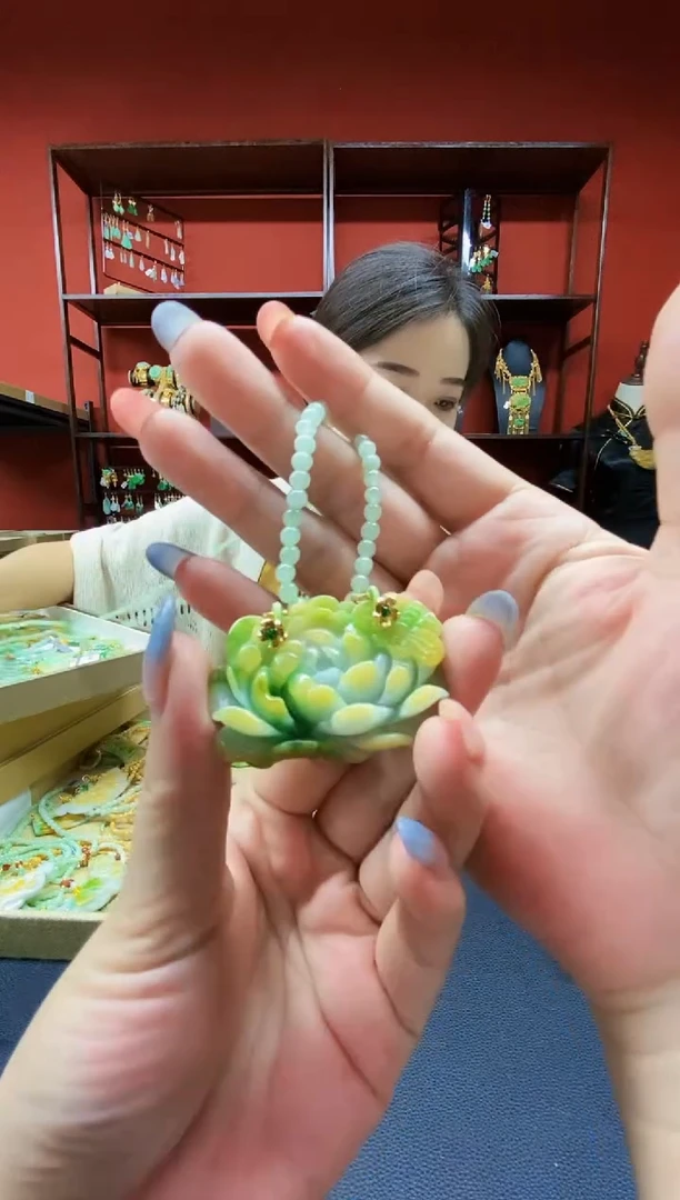 颈饰未镶嵌翡翠翡翠吊坠