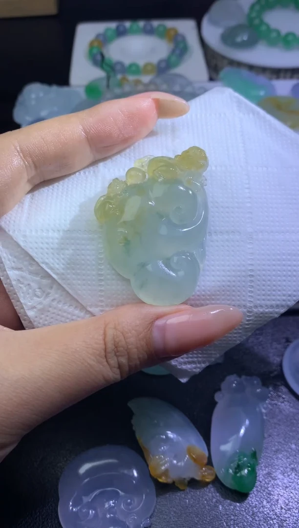 未镶嵌定制翡翠夏****冬毛货