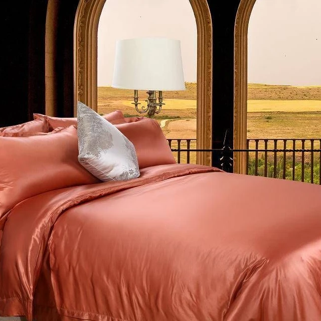 真丝匹染提花四件套（满分桑蚕丝）