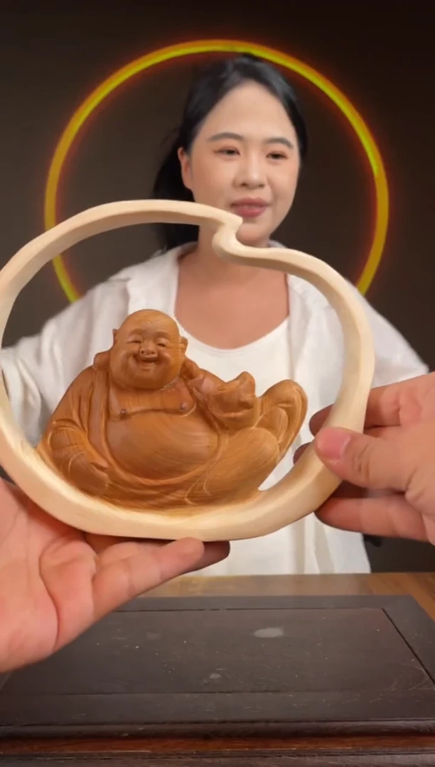 柏木（崖柏）手工摆件,先抢先得! 编号:74