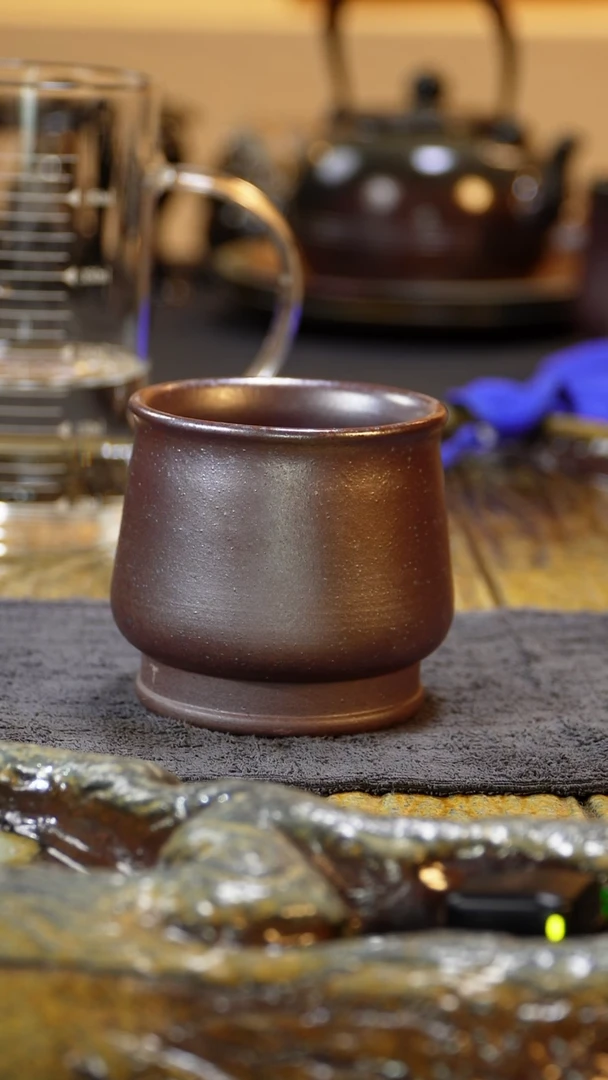 紫砂柴烧纯自然柴烧180毫升