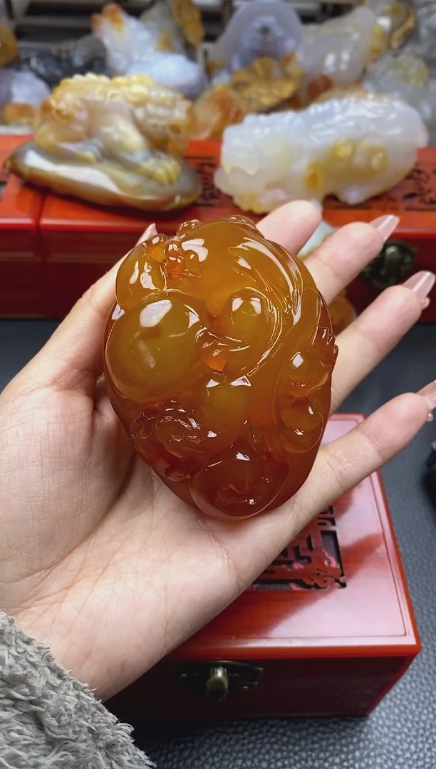 【闪购商品】玛瑙/玉髓手把未镶嵌00