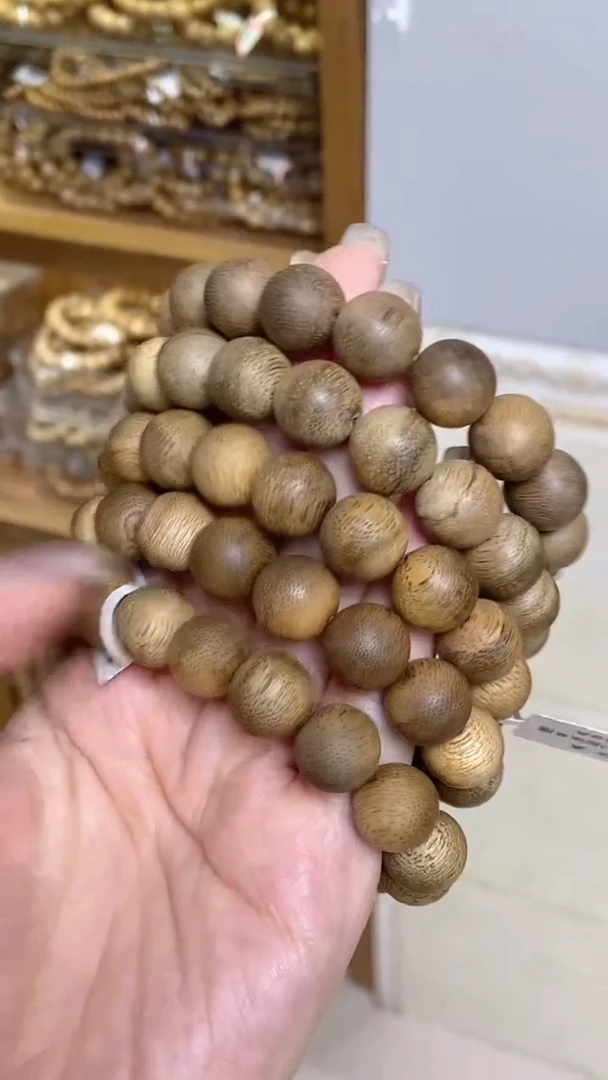 手串沉香文莱圆珠单圈1.3微瑕多样性发其一