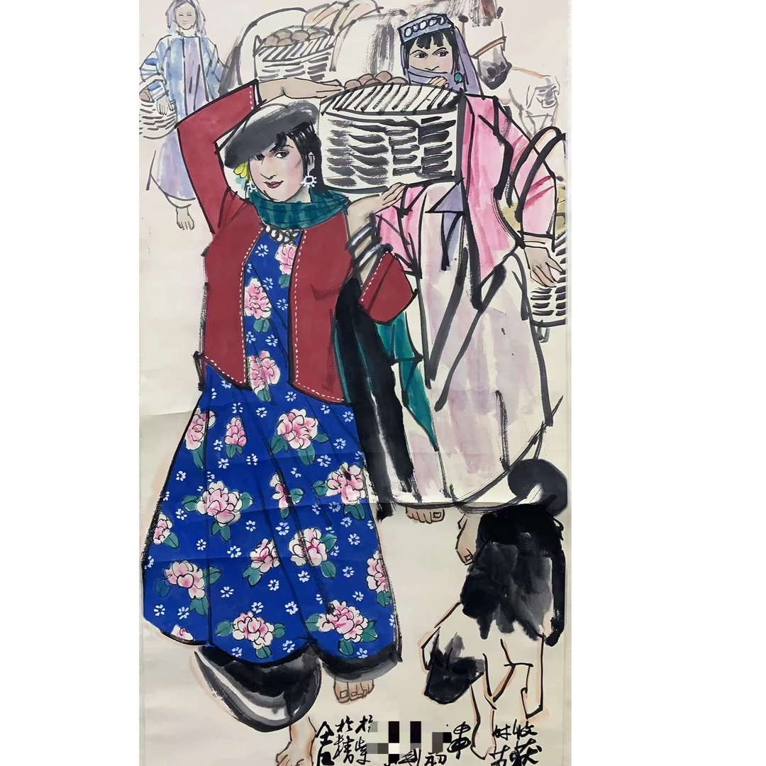 史 人物立轴 135 65 7.8平尺