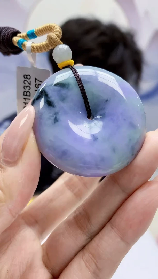 定制翡翠未镶嵌4688MM-毛货挂件149