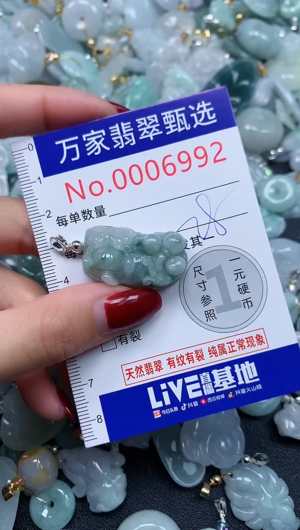 颈饰未镶嵌翡翠6992