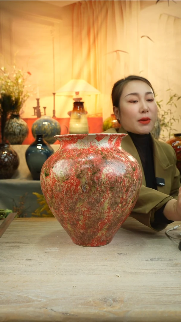 高28口18高温陶瓷花瓶花