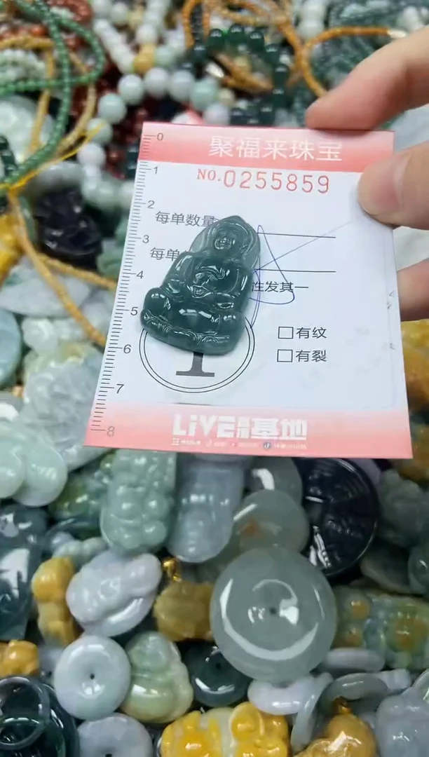 未镶嵌挂件翡翠闪购0255859