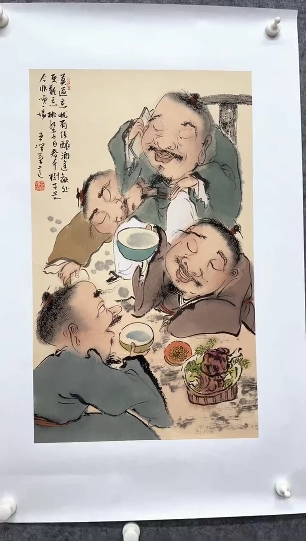 国画DH-WYF老师绘画作品