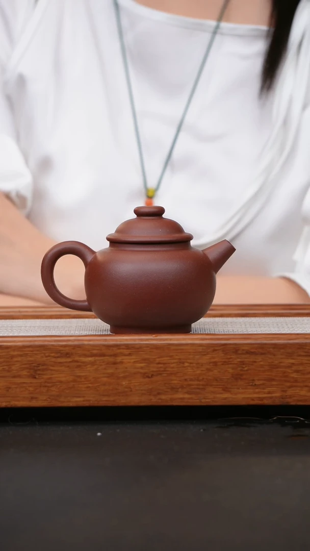 茶壶紫砂原矿手工制作紫砂作品