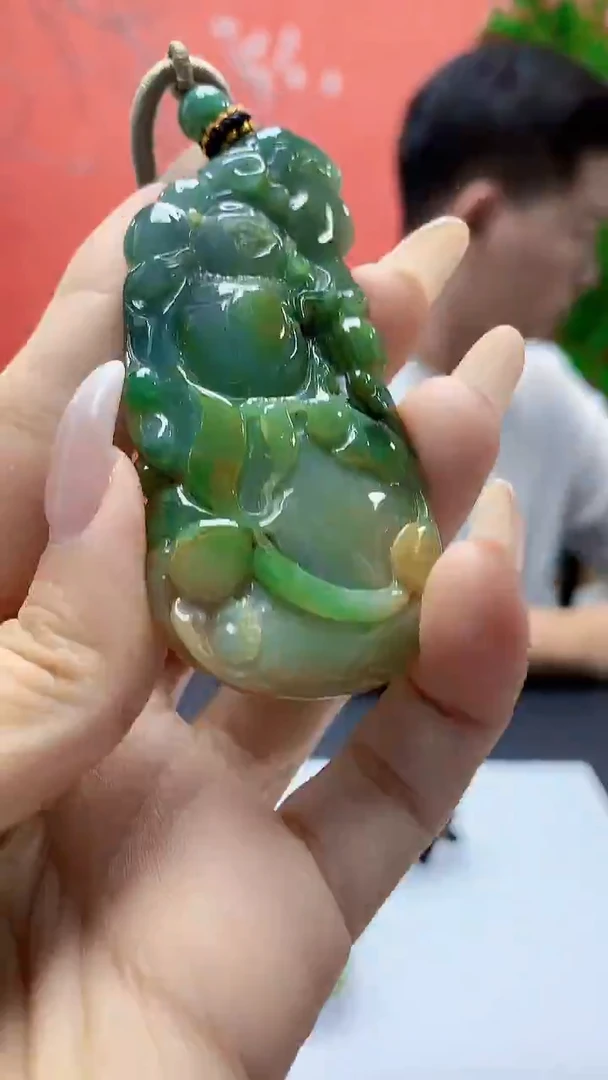 未镶嵌定制翡翠4917ty-毛货挂件72