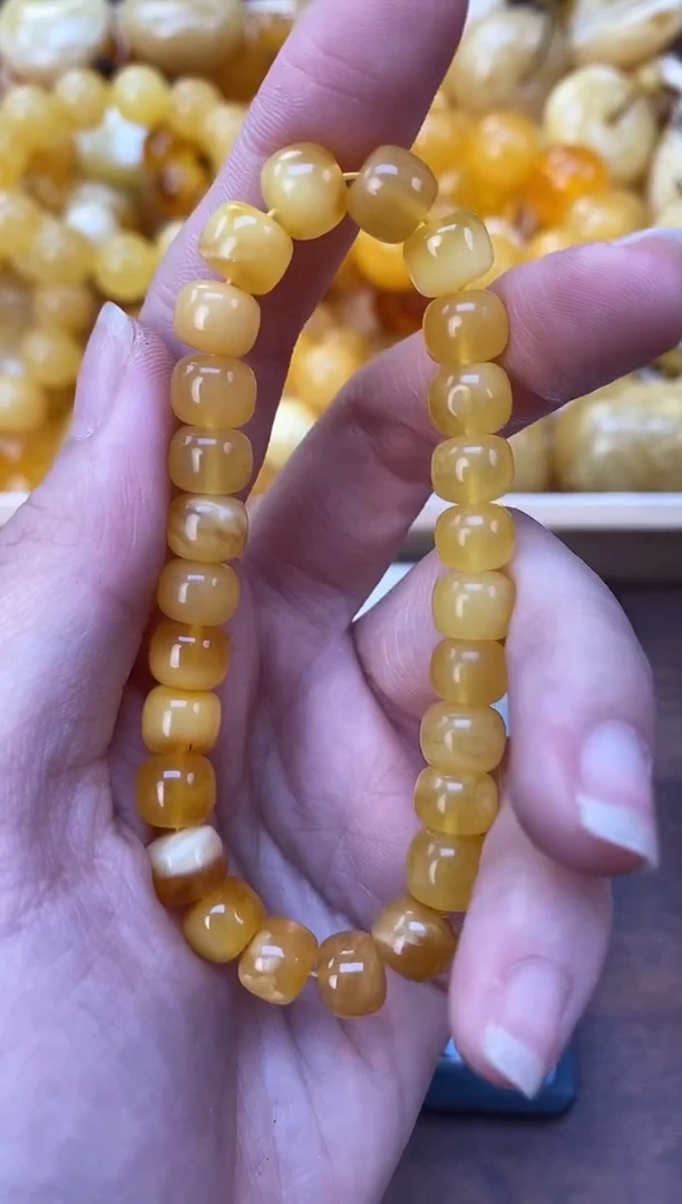 裸石琥珀未镶嵌天然琥珀蜜蜡