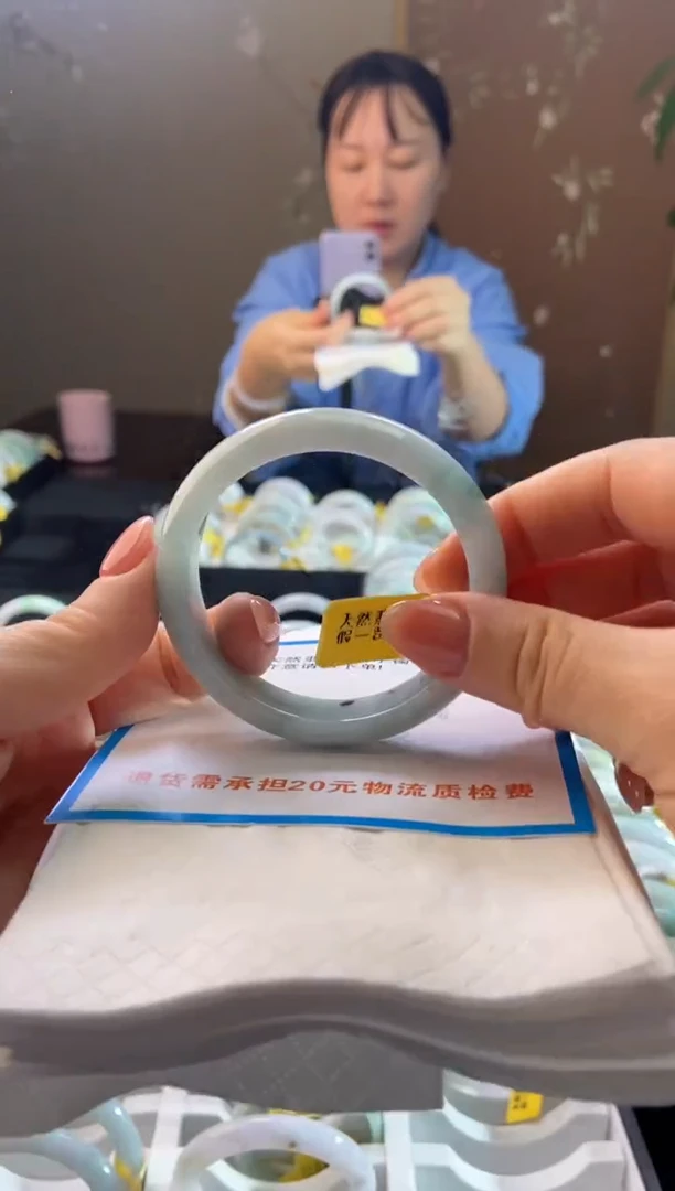 未镶嵌手镯翡翠56.5圈口d