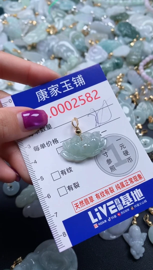 颈饰未镶嵌翡翠2582