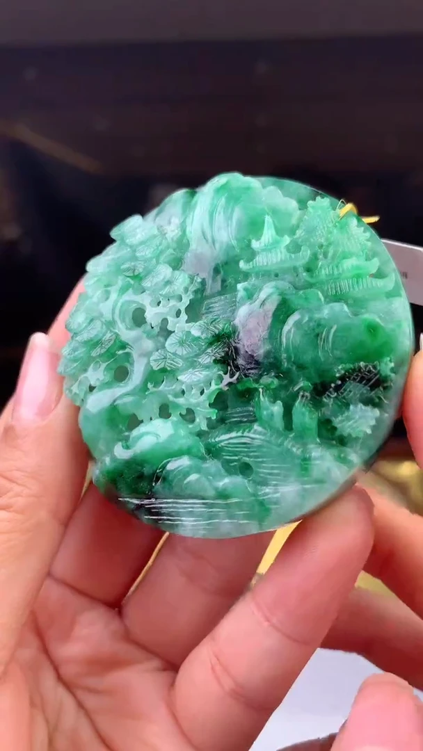 【闪购商品】定制翡翠未镶嵌天然A货翡翠（拍一发一)