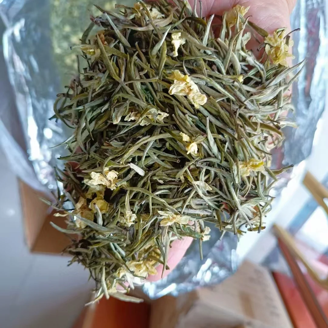 茉莉花茶三窨一炒茉莉雪芽茉莉兰妃茉莉玉竹【京东/顺丰快递】