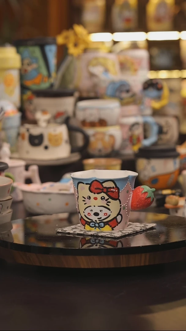 景德镇釉下彩绘设计师款式陶瓷