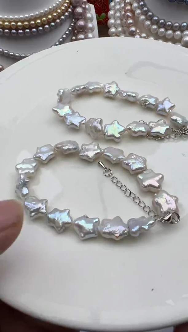 淡水珍珠未镶嵌颈饰11