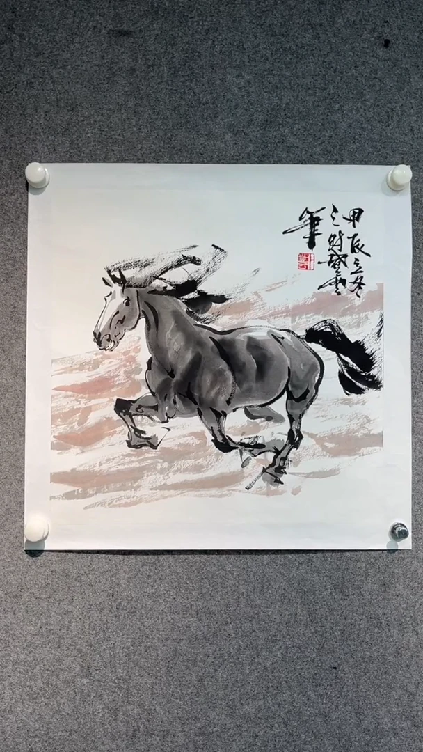 国画卜登云老师三尺斗方