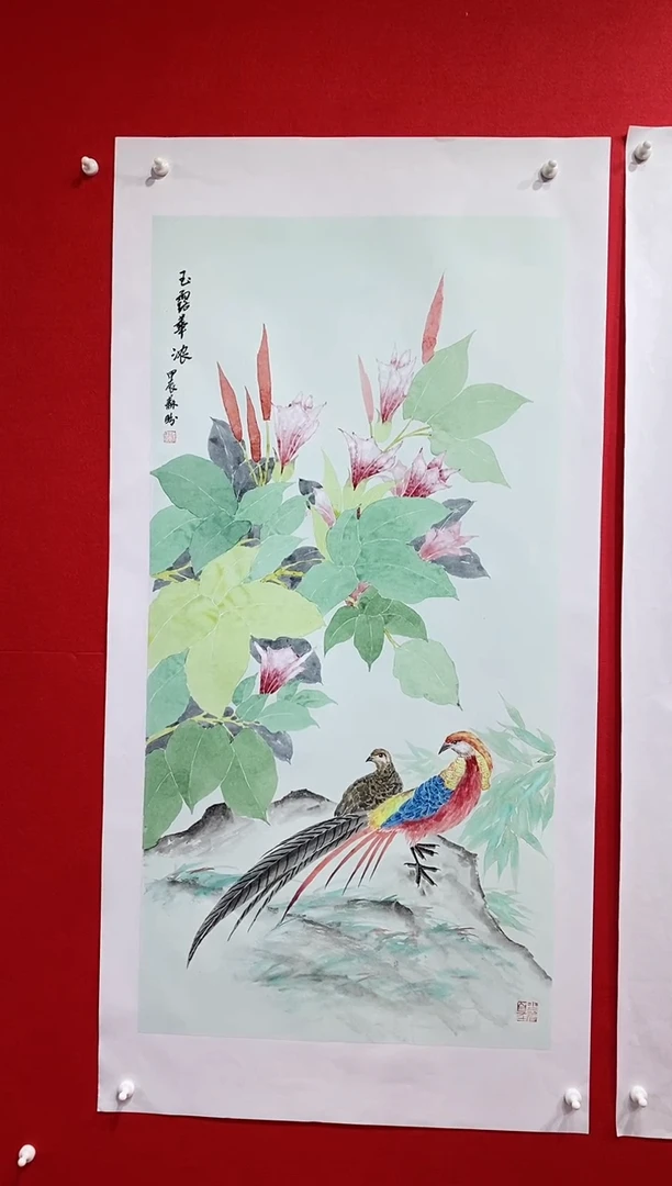 【闪购商品】国画SP雷苏盼老师作品