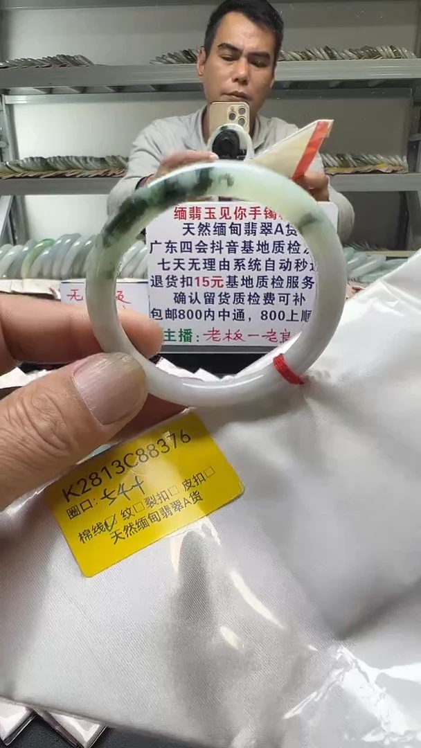 未镶嵌手镯翡翠54+/88376