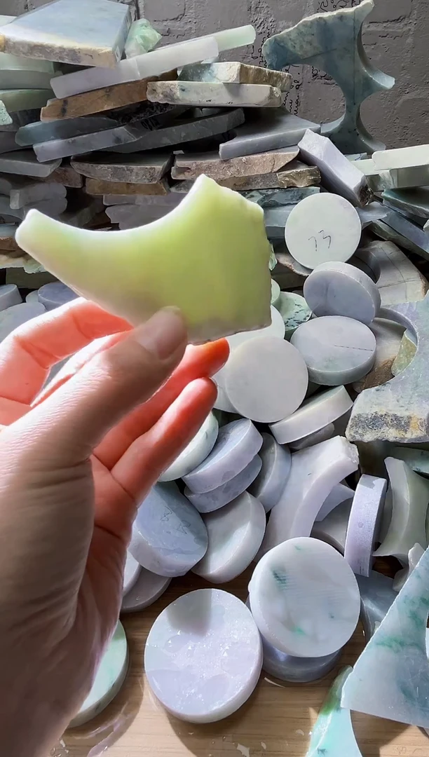裸石翡翠天然翡翠A货余 南 467