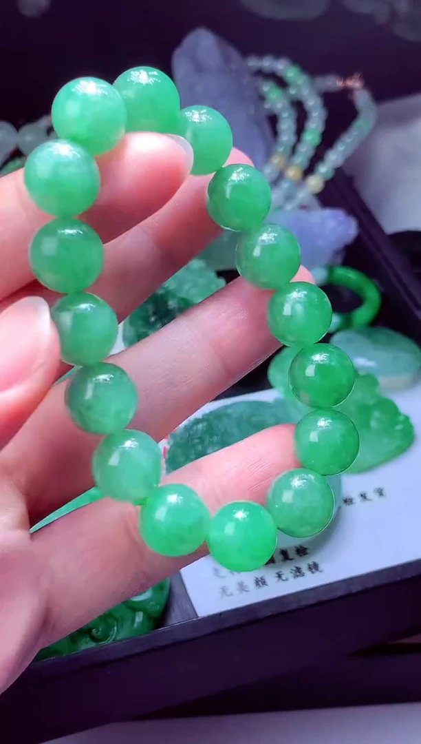 未镶嵌定制翡翠玲*#翡翠毛货定制