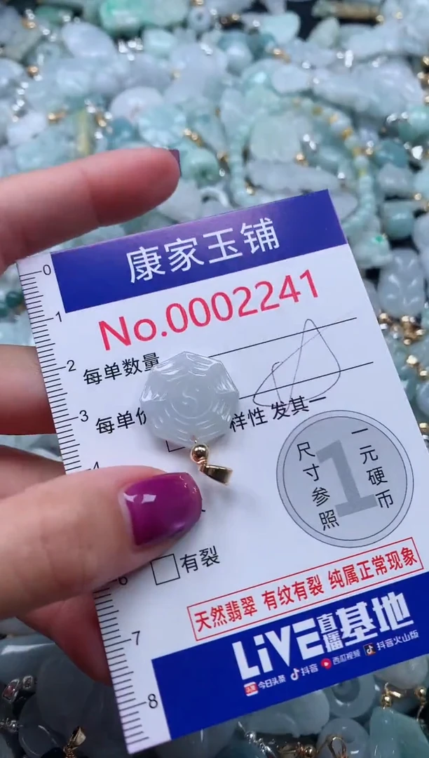 颈饰未镶嵌翡翠2241