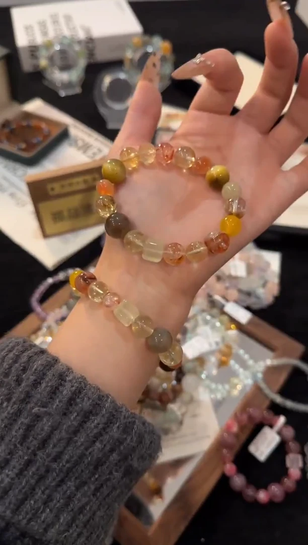 合金手链水晶财富小富婆x3235