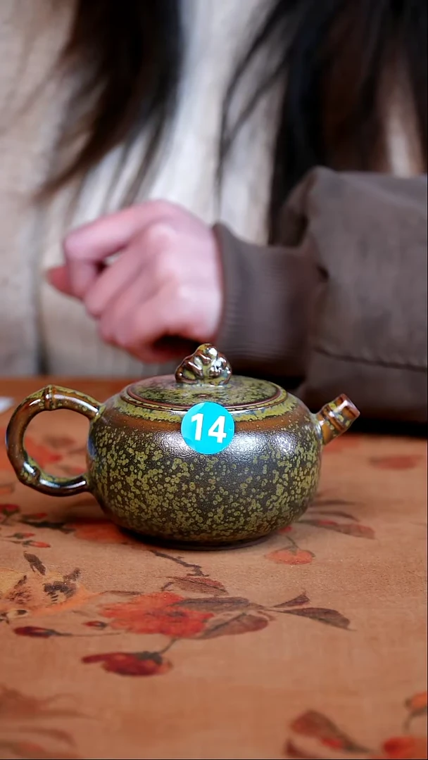 杯子陶全品钧瓷摆件