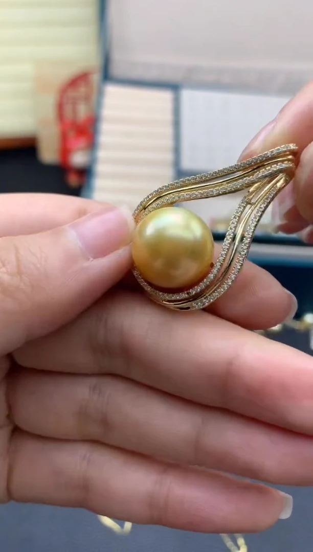 【闪购商品】定制海水珍珠颈饰银S925镶嵌////////