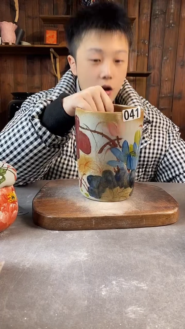 碗041手工手绘 超值福利