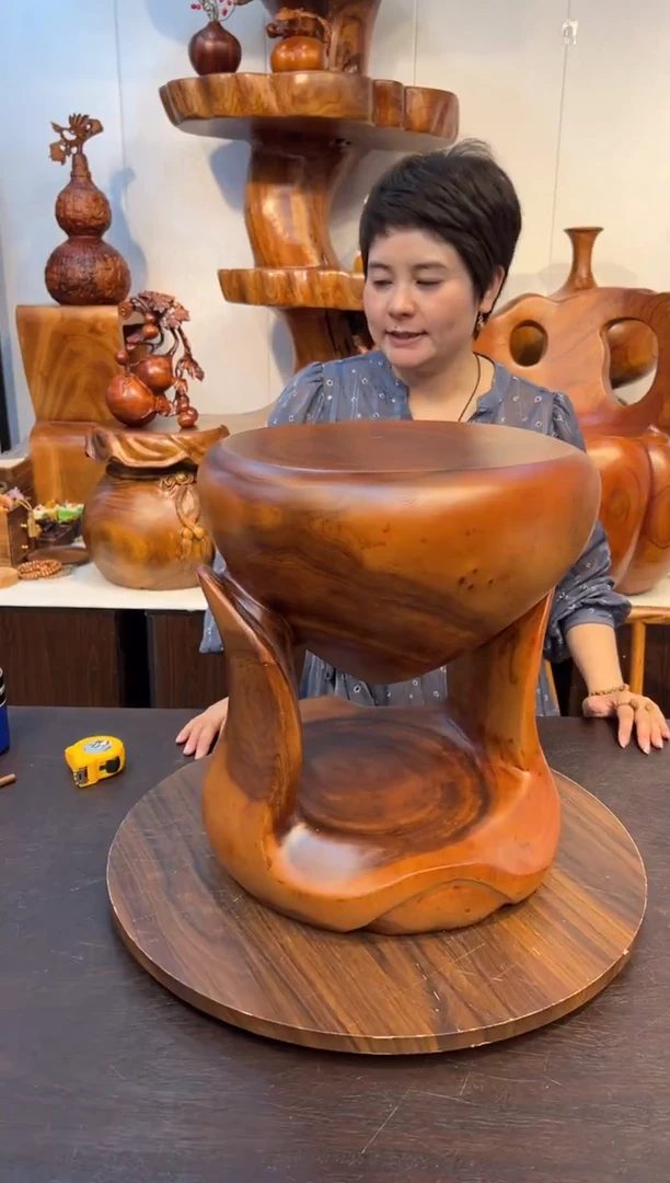 木实木手工创意凳子