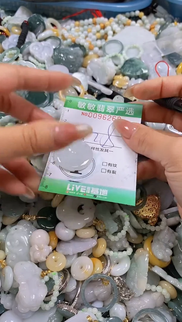 【闪购商品】翡翠颈饰未镶嵌闪购0096260多样性发其一