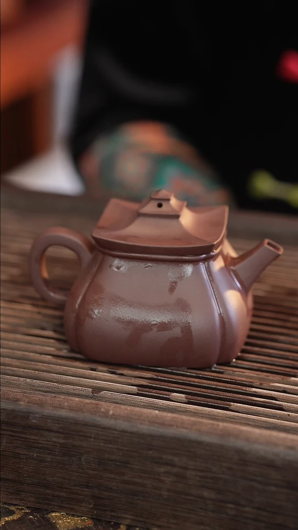 茶壶紫砂三*原矿手工制作